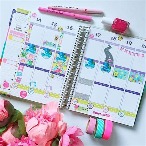 Planner Decoration Ideas: September 2015 (Erin Condren Vertical) - The Chic Life