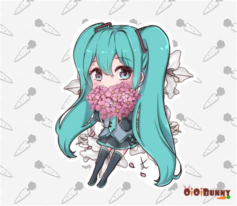 Hatsune Miku – Sticker – OiOiBunny