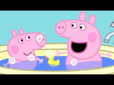 Bath Time with Peppa and George Peppa Pig Official Channel Family Kids Cartoons - Videos For Kids