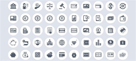 Free Business & Finance Vector Icon Set | Downloadable