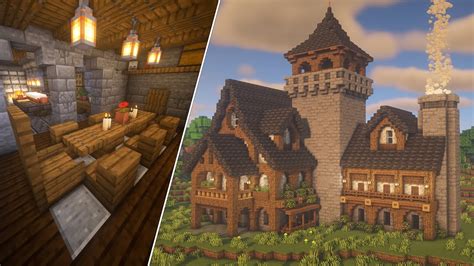 Minecraft Medieval House Interior