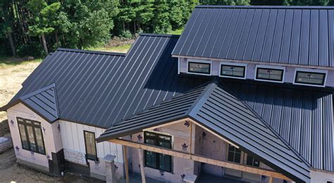 Matte Black Metal Roofing: Pros, Cons, & Project Photos - Sheffield Metals