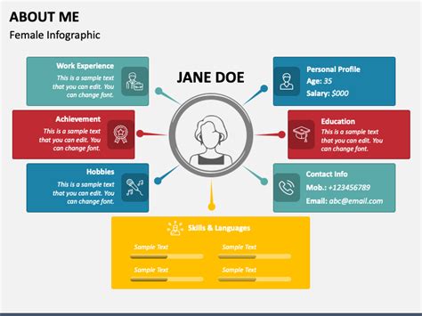 Free - About Me PowerPoint Template and Google Slides Theme