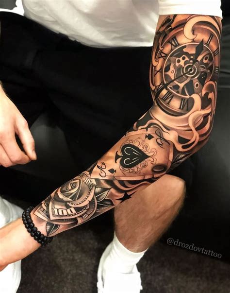 Forearm Sleeve Tattoos Designs For Men