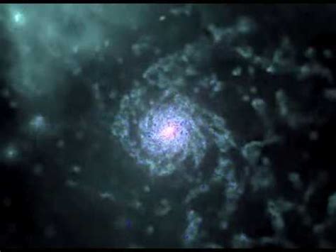 Spiral galaxy formation - YouTube