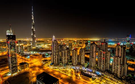 Download Dubai Night Wallpaper 4k On Itl.cat