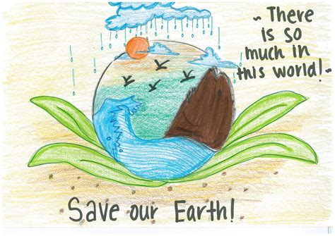 Mother Earth Save Earth Drawing Ideas - Best Ideas