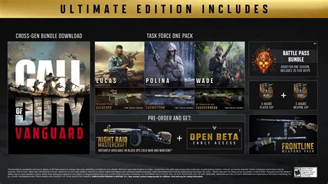 Call of Duty: Vanguard Editions FAQ