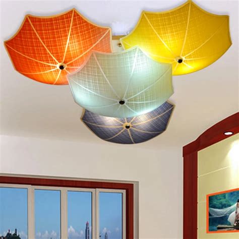 Aliexpress.com : Buy Modern Creative Children Bedroom E27 Bulb Ceiling Lamps Multi Colorful ...