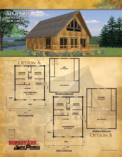 Small 2 Story Log Cabin Floor Plans | Floor Roma