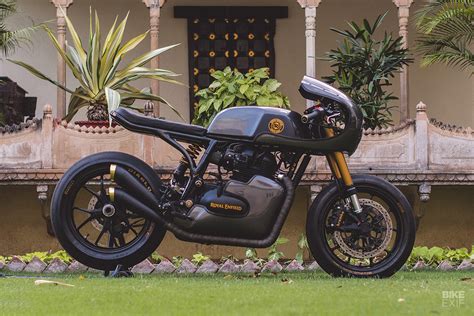 Vigilante: A Royal Enfield cafe racer from Jaipur | Bike EXIF