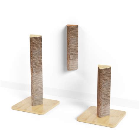 Refillable Cardboard Cat Scratching Post - Tall | Omlet