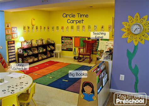 Play to Learn Preschool: A Tour of the Classroom | Preschool classroom decor, Preschool ...