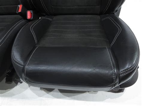 Replacement Ford Mustang Gt/cs Coupe Oem Leather Suede Seats 2010 2011 2012 2013 2014 | Stock ...