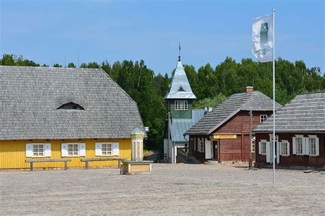 HD wallpaper: open air museum, small town, architecture, lithuania, rumsiskes | Wallpaper Flare