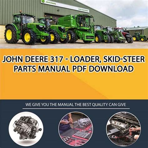 John Deere 317 - Loader, Skid-Steer Parts Manual Pdf Download - Service manual Repair manual PDF ...