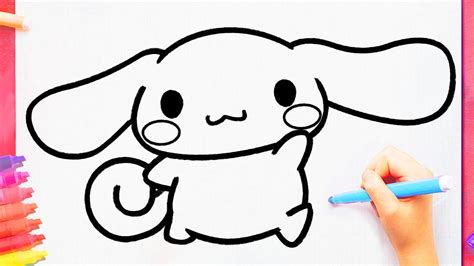 how to draw CINNAMOROLL sanrio