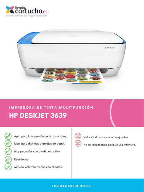 Impresora HP Deskjet 3639 | ¿Qué Opinamos?