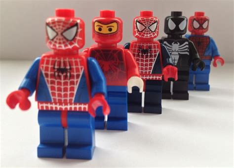 LEGO Spider Man Minifigures Minifigures.co.uk - SPIDERMAN