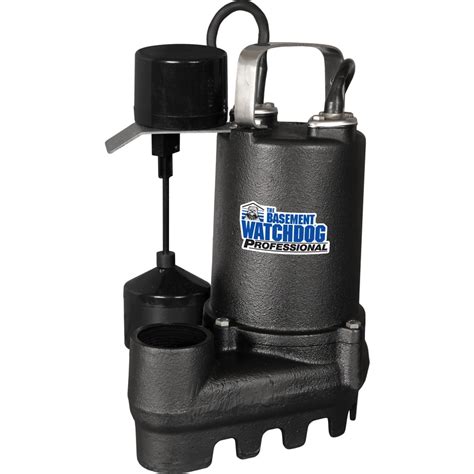 Basement Watchdog Professional 0.5-HP Cast Iron Submersible Sump Pump at Lowes.com