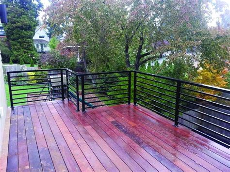 Horizontal Metal Deck Railing Ideas at Lily Bormann blog