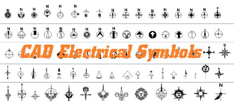 Electrical symbols library for autocad - mjhor