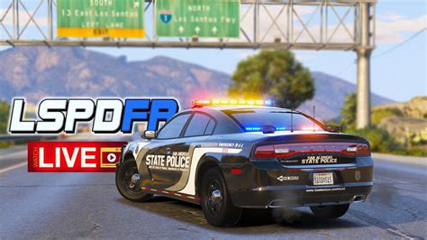 GTA 5 [LSPDFR LIVE 🔴] - NEW San Andreas State Police Mini-Pack - YouTube