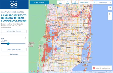 Map Tool Gives Grim Look at Sea Level and Flood Impact on Coastal Areas - Insurance head