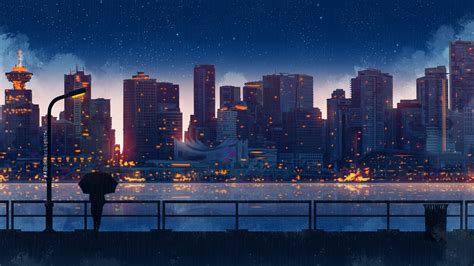 4k Anime City Night Wallpapers - Wallpaper Cave