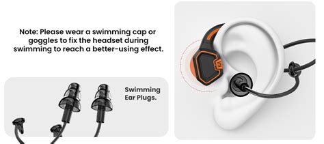 Bone Conduction Swimming Headphones