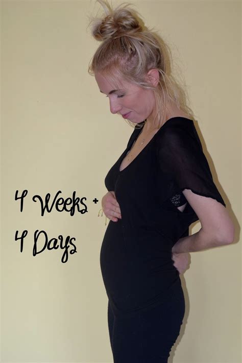 Bona Fide Blonde: 4 Weeks Pregnant