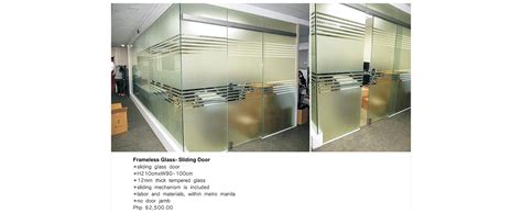 Floor to Ceiling Frameless Glass-Sliding Door | Jecams Inc.