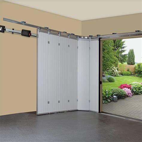 side sliding garage door with vertical garage door panel designs, garage openings with limited ...