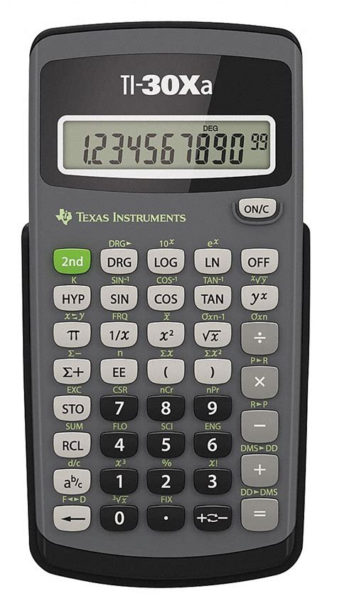 TEXAS INSTRUMENTS, Scientific, 10, Scientific Calculator - 35W793|TEXTI30XA - Grainger