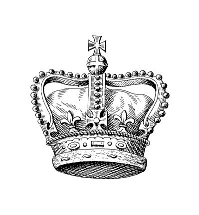 Royal Crown Of The United Kingdom Historic Monarchy Symbols Stock Illustration - Download Image ...