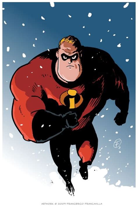 "Mr. Incredible" by Francesco Francavilla. | The incredibles, Disney pixar movies, Comic ...