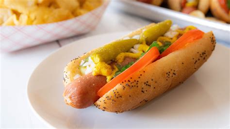 Chicago style hot dog - bareinriko