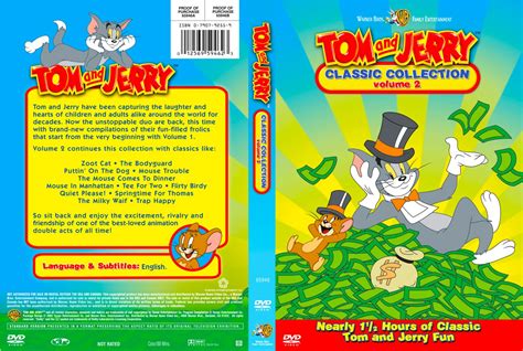 Tom And Jerry Classic Collection - Volume 02 - TV DVD Custom Covers - Tom And Jerry Classic ...