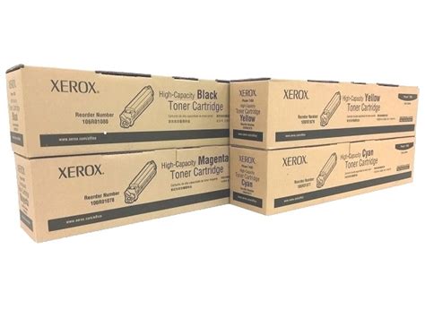 Xerox Phaser 7400 Complete High Capacity Toner Cartridge Set | GM Supplies