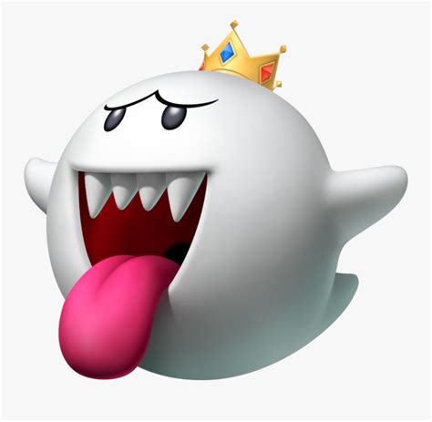 Clipart Ghost Ghost Boo - Super Mario King Boo , Free Transparent Clipart - ClipartKey