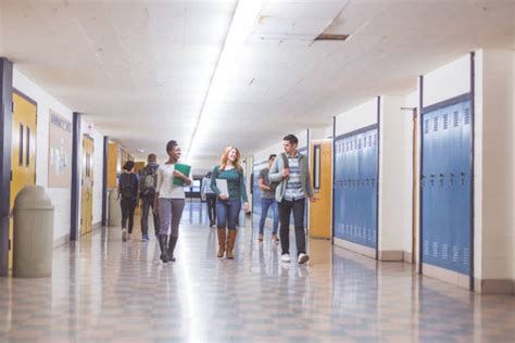 7,400+ High School Hallway Stock Photos, Pictures & Royalty-Free Images - iStock