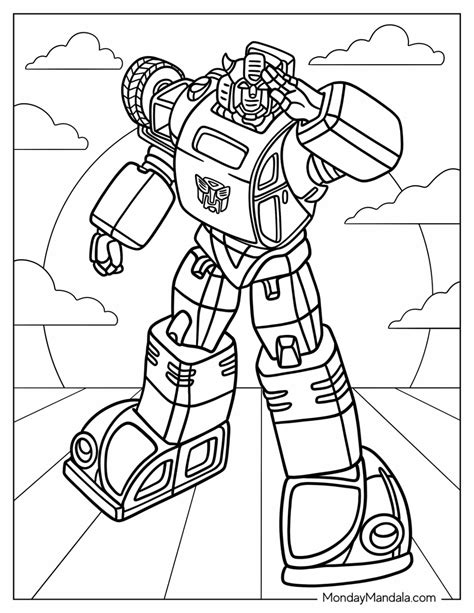 Rescue Bots Bumblebee Coloring Pages