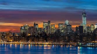 Manhattan Skyline New York Panorama Wallpapers | HD Wallpapers | ID #17644