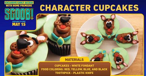 Step by Step Scooby Doo Cupcakes - Mama Likes This