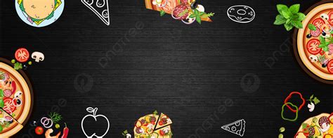 Gourmet Food Pizza Background Template, Food, Food Festival, Cuisine Background Image And ...