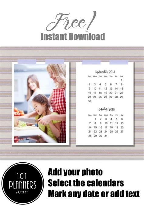 Free Photo Calendar Creator | Create Online & Print at Home