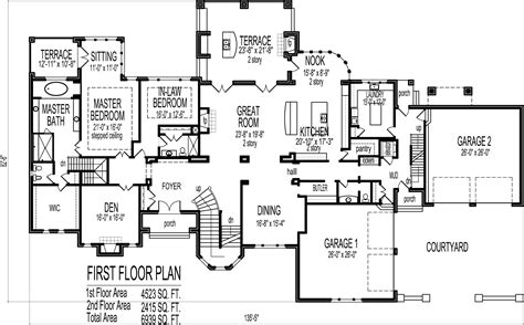 7 Bedroom One Story House Plans | Ruivadelow