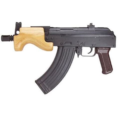 Century Arms Micro Draco AK-47 Pistol, Semi-Automatic, 7.62 x 39mm, 6.25" Barrel, 30+1 Rounds ...