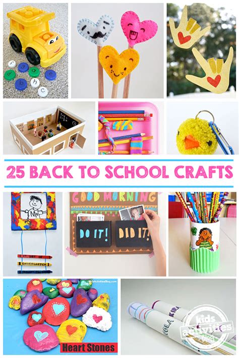 25 Back To School Crafts to Make This School Year Fun!