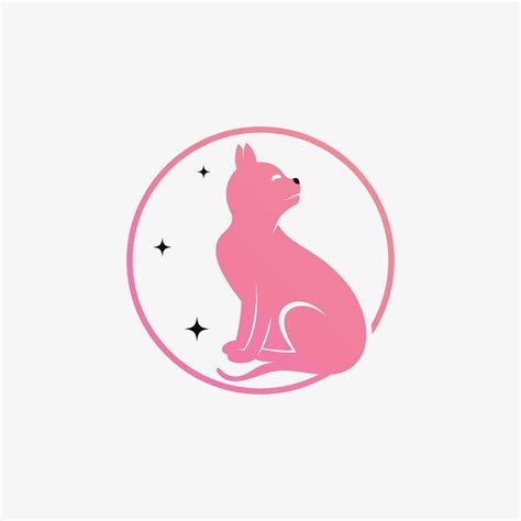 Cat logo design vector illustration with creative element concept 30778291 Vector Art at Vecteezy